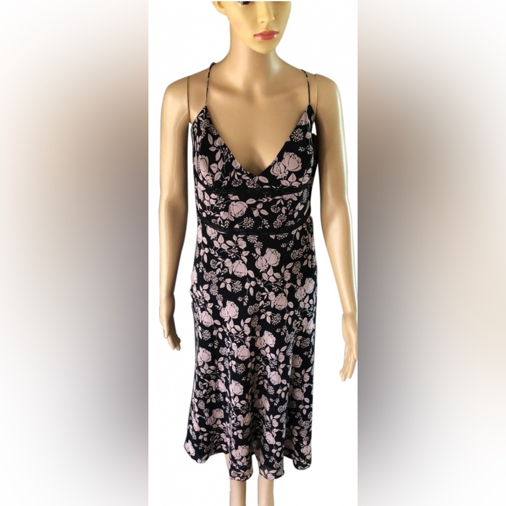 NICOLE MILLER Silk Mini Dress